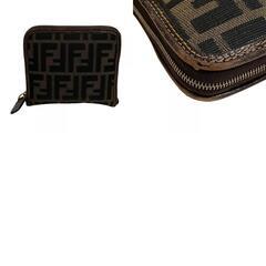 フェンディ FENDI ハンドバッグ ズッカ 折り畳み トートバッグ エコバッグ ブラウンの画像