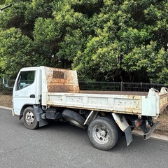 キャンターダンプ車検ありの画像
