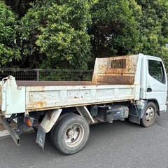キャンターダンプ車検ありの画像
