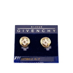 ジバンシィ GIVENCHY イヤリング ヴィンテージ 金メッキ ゴールドの画像
