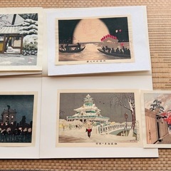 8/2まで　【豪華セット】浮世絵 名作撰 17点 専用ケース・解説書付き 復刻版 美人画/風景画の画像