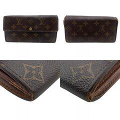 ルイヴィトン LOUIS VUITTON 長財布 モノグラム ポルトフォイユ・サラ ブラウン M61734 ブラウンの画像