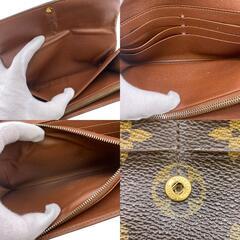 ルイヴィトン LOUIS VUITTON 長財布 モノグラム ポルトフォイユ・サラ ブラウン M61734 ブラウンの画像
