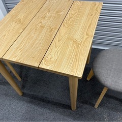 イケア　カフェテーブル　ミニ椅子2脚セット　※家財便不可の画像