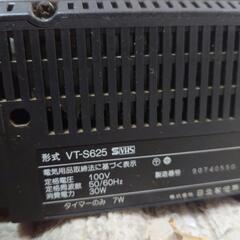 売り切れました、ジャンク　日立　S―VHS ビデオデッキの画像