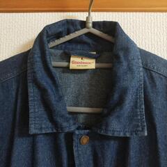 Goodwear　ツナギ　デニム地　Lサイズの画像