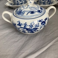 BLUE Danube カップ&ソーサー&シュガーポットの画像