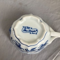 BLUE Danube カップ&ソーサー&シュガーポットの画像