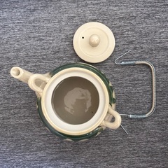新品未使用 健康土瓶 耐熱ポット 急須 マイナスイオンの画像