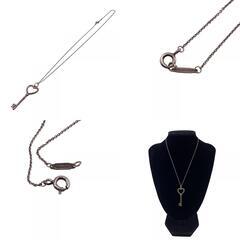 ティファニー TIFFANY&Co. ネックレス ハートキー シルバーの画像