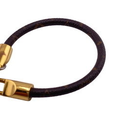 ルイヴィトン LOUIS VUITTON ブレスレット モノグラム ブラスレ ラックイット M6605F ブラウンの画像