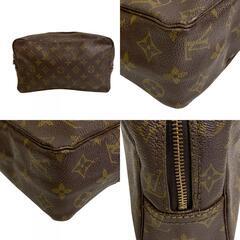 ルイヴィトン LOUIS VUITTON セカンドバッグ モノグラム トゥルーストワレット28 M47522 ブラウンの画像
