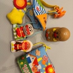 【アンパンマン】知育おもちゃ3点セット　の画像
