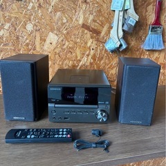 KENWOOD ・ランプ付きディスプレイ ・ランプ付きミニコンポ台 セット売り KENWOOD RXD-SE5X ミニコンポ CD MD カセットテープ - メルカリ