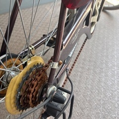 変速付き自転車 26インチ　オートライトの画像