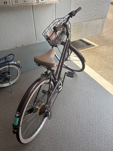 変速付き自転車 26インチオートライト (ゆなしん✨) 稲野の