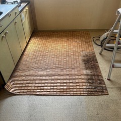 木　カーペット　敷物の画像