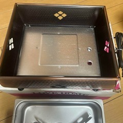 ラブホーム　角型大電気保温鍋　電気保温卓上鍋　おでん鍋 湯豆腐　 新品未使用の画像
