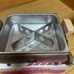 ラブホーム　角型大電気保温鍋　電気保温卓上鍋　おでん鍋 湯豆腐　 新品未使用の画像