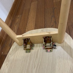 木製折畳みテーブルの画像