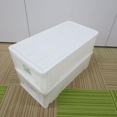 譲渡者仮決定／相談中のためお返事を控えております。（豊中市・伊丹市 市民限定）引出し収納ケース2個セット（豊中市伊丹市クリーンランド・リユース品）管理番号250804の画像