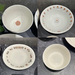 ラーメン丼、カレー皿、サラダボウル、小丼　4個口　お子様にも。の画像