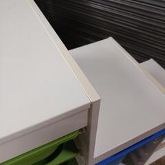 0808 IKEA イケア TROFAST  トロファスト 引き出し７点付き ②の画像