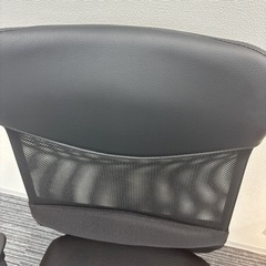 【至急】オフィスチェア 腰楽 ハイバック 腰あて 肘置きの画像
