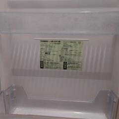 ツインバード　冷蔵庫　2ドア 110L　2018年製の画像