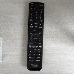 ハイセンス 43V型4K対応液晶テレビ 2020年製　43F68E の画像