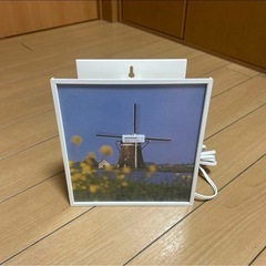 Smeclean 消臭ファン フォトフレームタイプ WS-02WH 新品未使用の画像