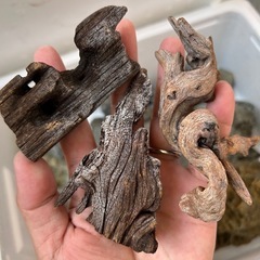 アクアリウム用　流木&石の画像