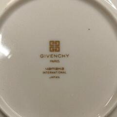 0801-136 GIVENCHY　花柄　プレート小　５枚セットの画像