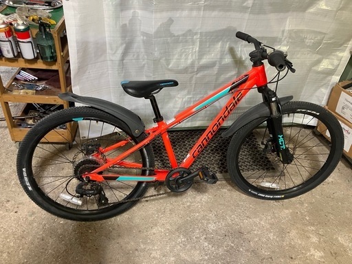 美品！【Cannondale KIDS TRAIL 24インチ 8段変速】すぐお乗り
