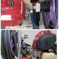 整備済！タンクキャリー動噴機 噴射機 丸山 BIG-M ホンダ GX25 エンジン 農薬 除草 農機具 【r699】の画像