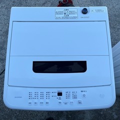 ２０２２年製　全自動洗濯機　アイリスオーヤマ　５．０ｋｇ　ホワイト　部屋干しモード　ＩＡＷ－Ｔ５０４の画像