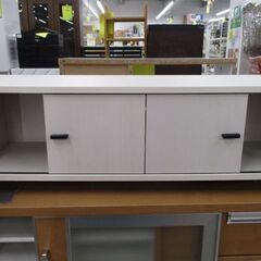 ジモティー割引🏷️【ジャングルジャングル 岸和田和泉インター店】ローボード　ホワイト　 和泉市 堺市 岸和田市 泉大津市 高石市 泉北郡熊取町の画像