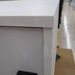 ジモティー割引🏷️【ジャングルジャングル 岸和田和泉インター店】ローボード　ホワイト　 和泉市 堺市 岸和田市 泉大津市 高石市 泉北郡熊取町の画像
