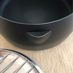 鉄製 揚げ物鍋 天ぷら鍋 蓋つきの画像