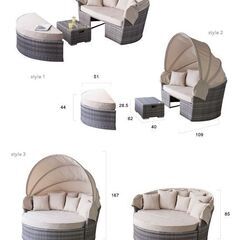 屋外用ソファー　美品　屋外保管用カバー付き　豊橋市引き取り可能な方の画像