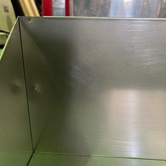 【リユース☆エコちょっぷ】厨房　三角吊り棚　ステンレスの画像