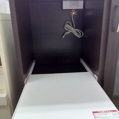 ★リユースのサカイ水戸店★ニトリレンジ台ブラウンH115×D40×W80クリーニング済みMT5080の画像
