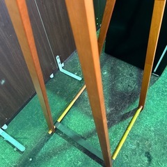 【リユース☆エコちょっぷ】木製　ハンガーラックの画像