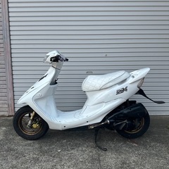 HONDA DIO AF34 AF35ライブディオ ZX カスタム ホワイト ( はー