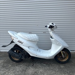 HONDA DIO AF34 AF35ライブディオ ZX カスタム ホワイトの画像