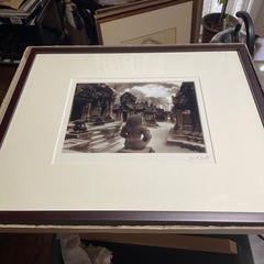 新品　アート　写真　古代文明　サイン入りの画像