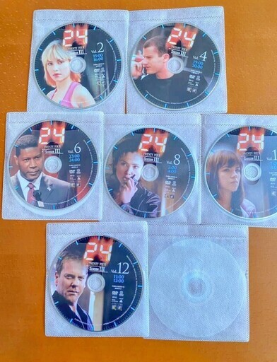 24 DVD全12シーズンセット 24 TWENTY FOUR DVD-BOX シーズン6 全巻セット（12枚） - メルカリ