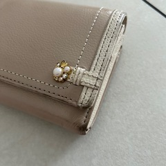 Samantha Thavasa Petit Choice 長財布 ベージュの画像