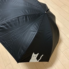 レディース　日傘　猫の画像