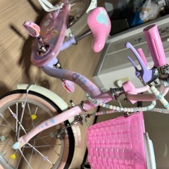 【取引者決定済】キッズバイク　女の子　自転車の画像